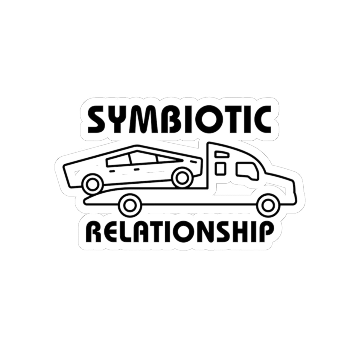 Symbiotic Relationship Sticker