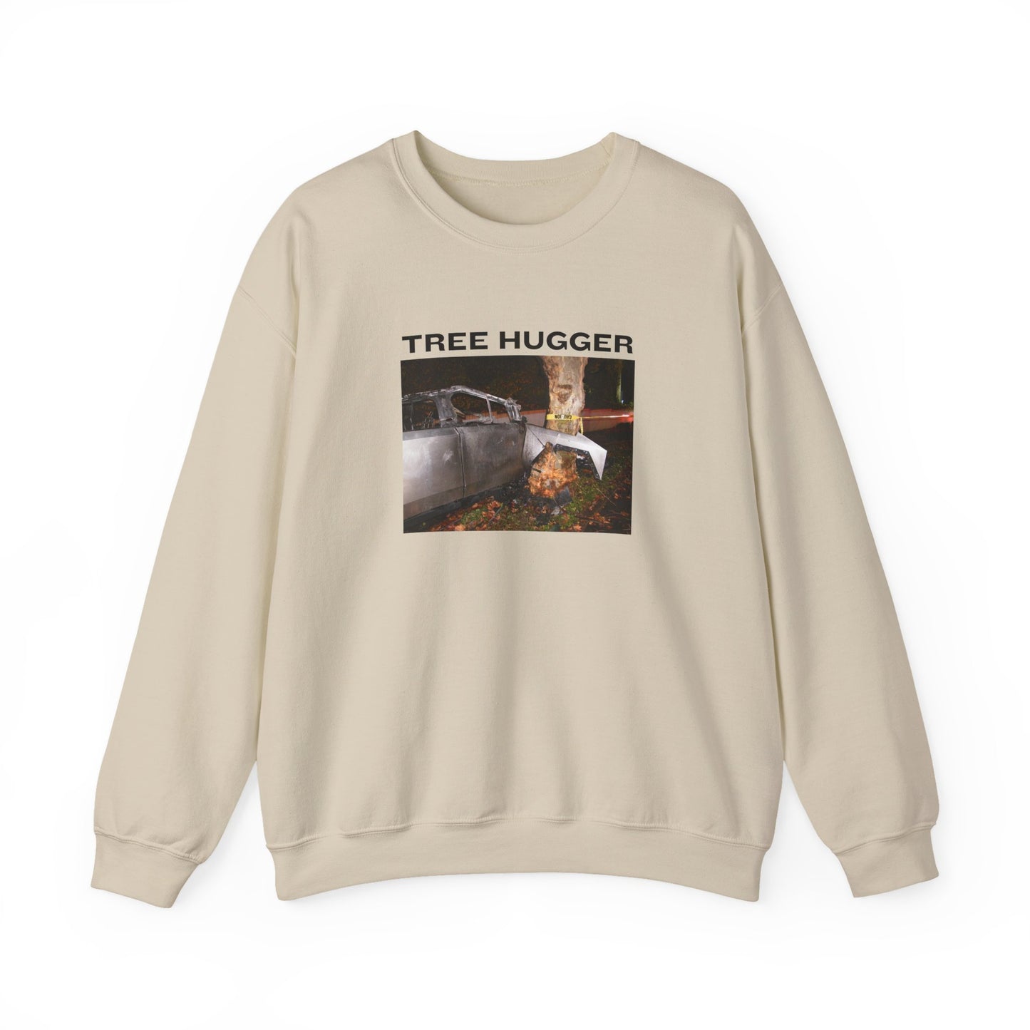 Tree Hugger Crew Neck Sweatshirt
