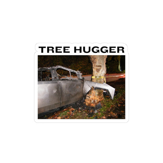 Tree Hugger Sticker