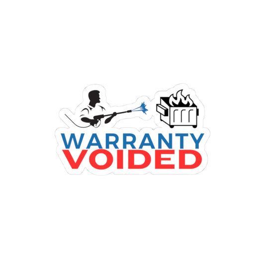 Warranty Voided Sticker