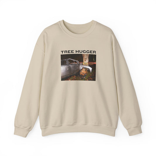Tree Hugger Crew Neck Sweatshirt